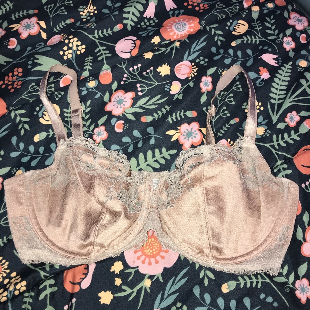 Cute rose gold bra
